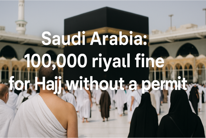 Saudi Arabia: 100,000 Riyal Fine for Hajj Without a Permit – A Comprehensive Guide